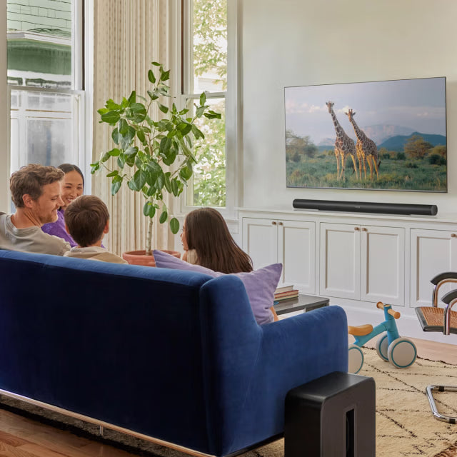 Build a surround sound system for immersive entertainment.